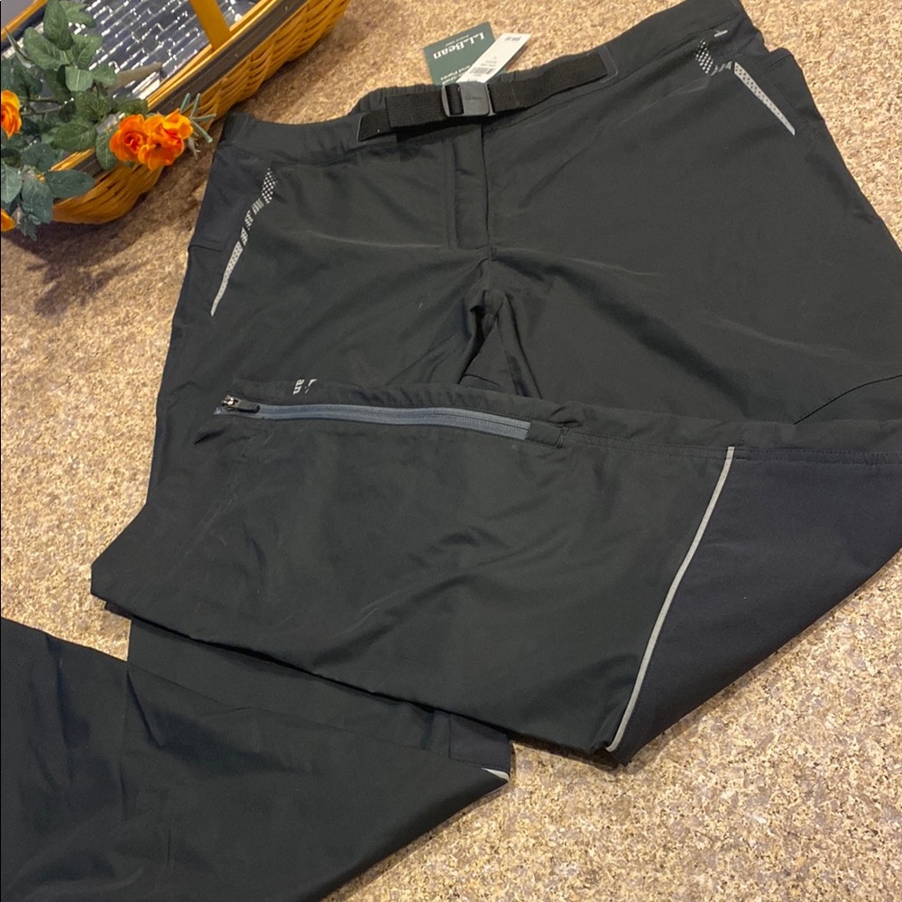 NWT L.L. Bean Propel Soft Shell Pants Misses Large Windproof Water Resistant